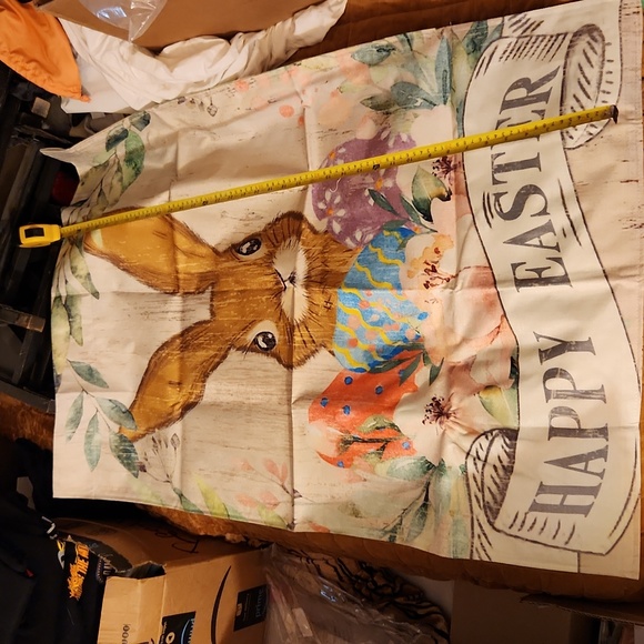 Happy Easter flag - Picture 1 of 2